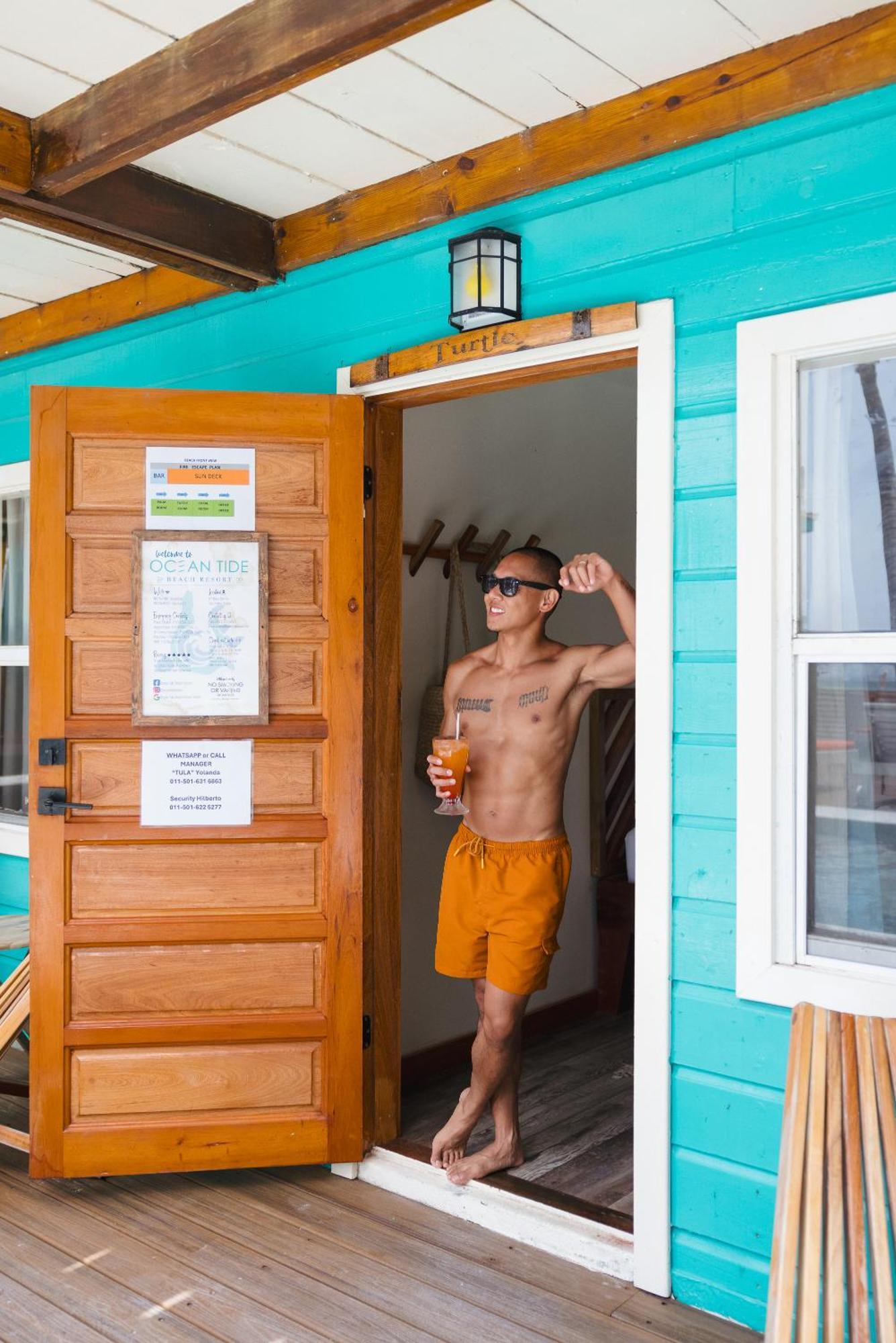 Ocean Tide Beach Resort San Pedro  Exterior photo